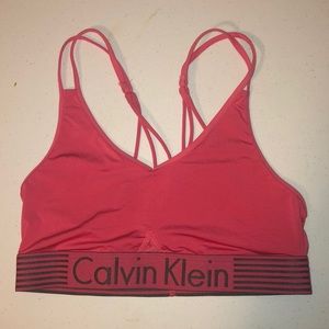 Calvin Klein sports bra!